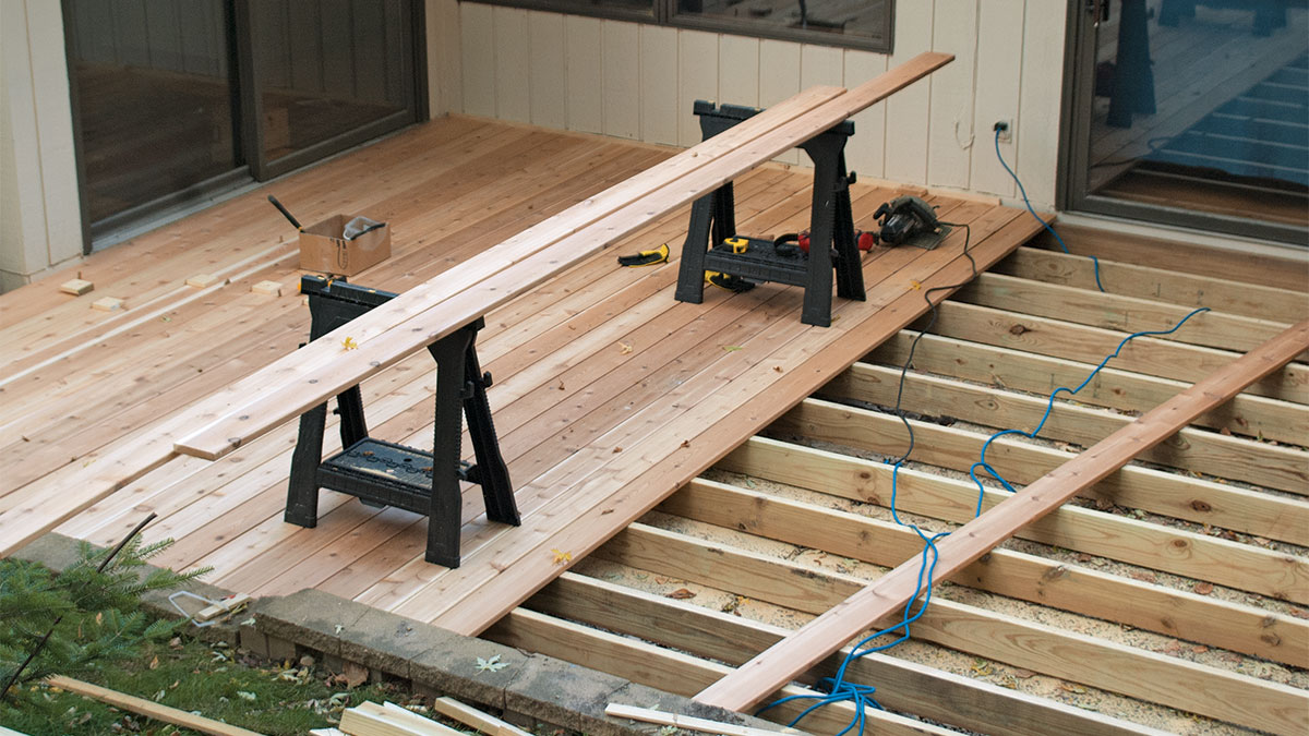 New Deck Installation
